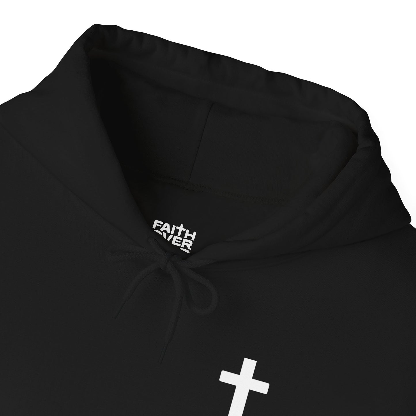 Faith over Fear Automotive Logo Hoodie