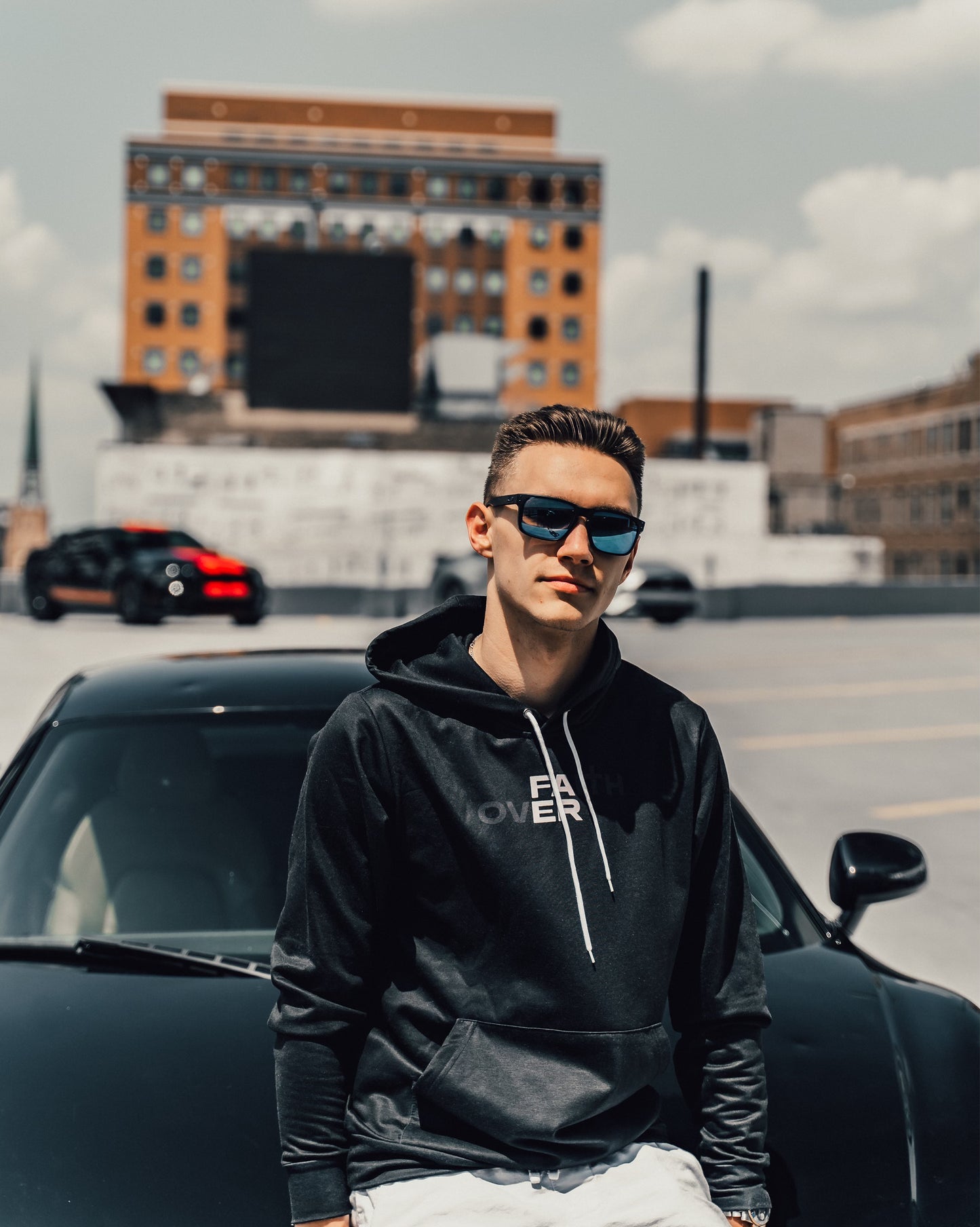 Audi r8 Faith over Fear Hoddie