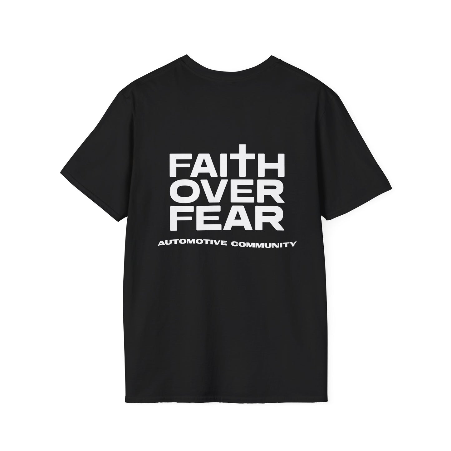 Faith over Fear Automotive Logo T-Shirt