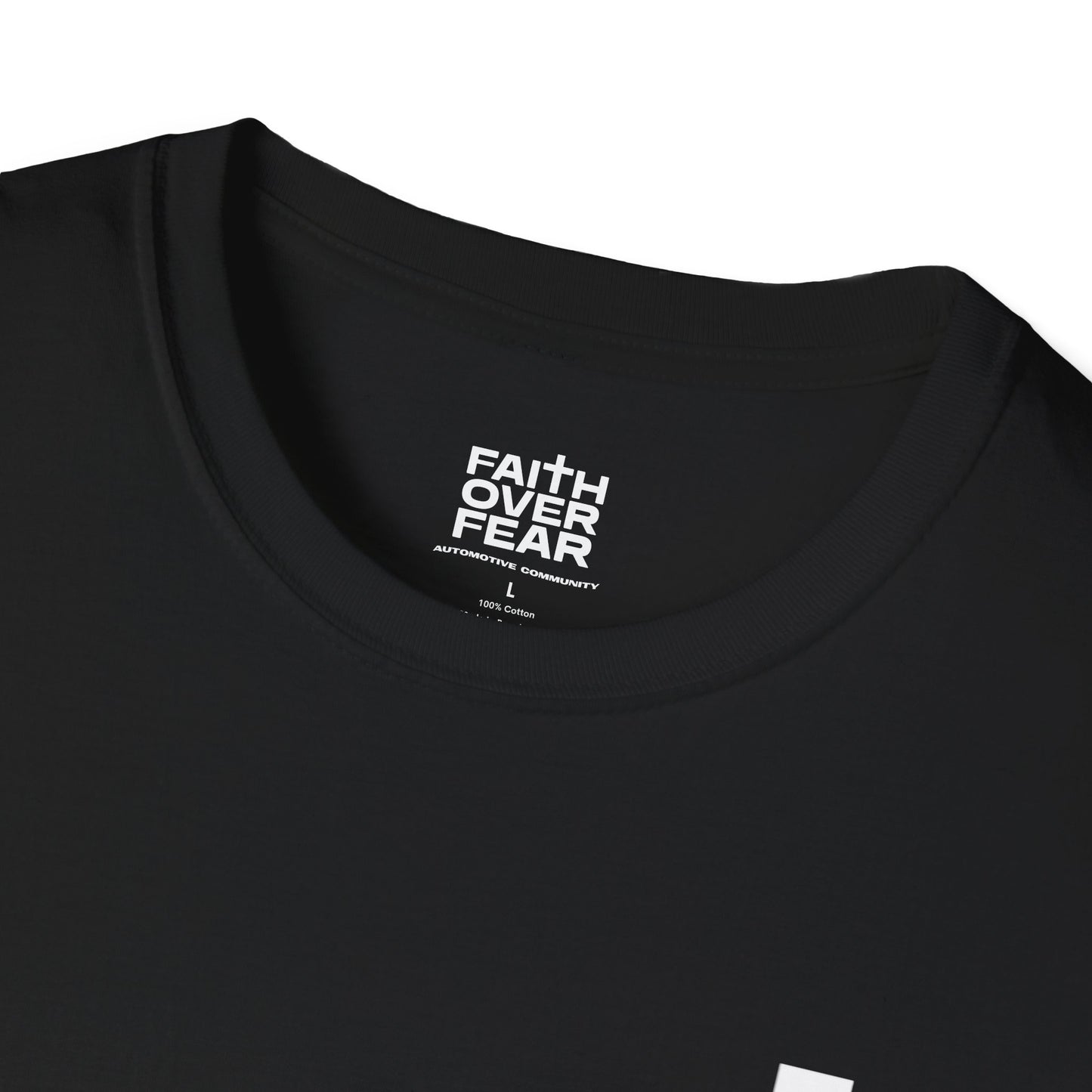 Faith over Fear Automotive Logo T-Shirt