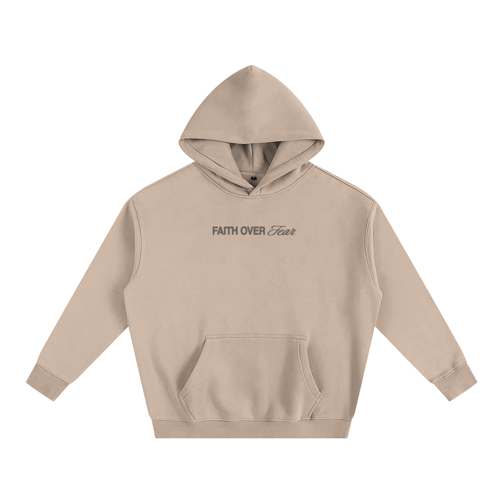 FoF (God is my engine) Oversized Thick Hoodie