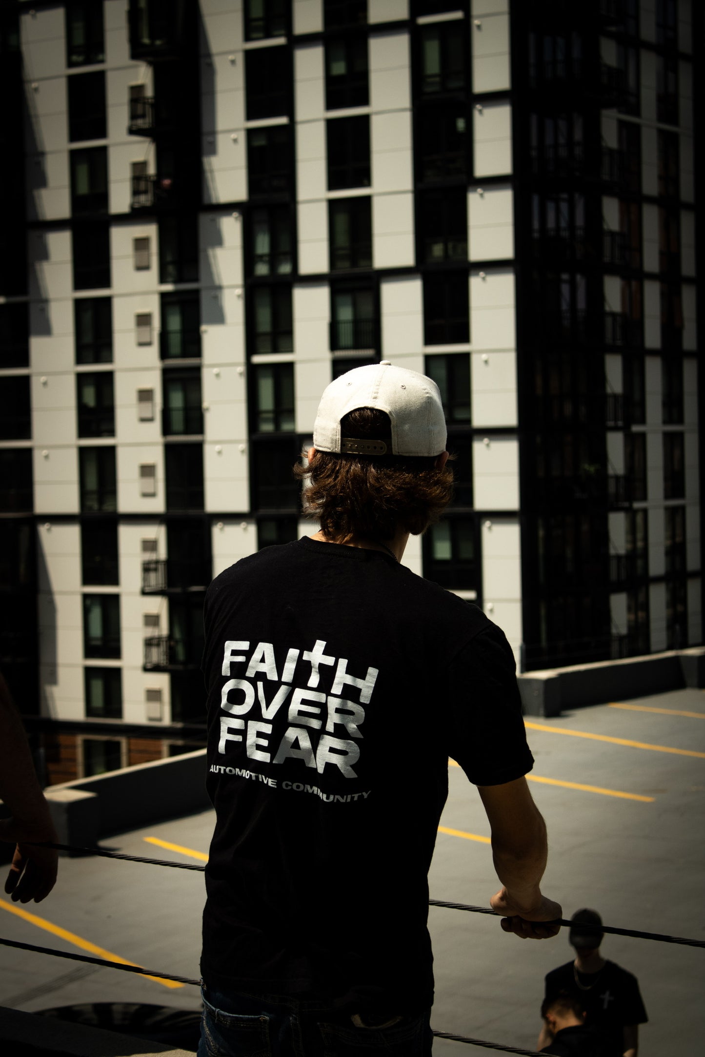 Faith over Fear Automotive Logo T-Shirt